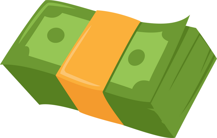 Stack of Cash Illustration